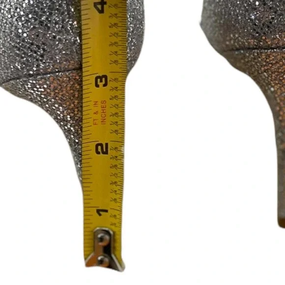 👢⭐MICHAEL KORS⭐👢 NEW in BOX Heels Silver - Picture 5 of 7